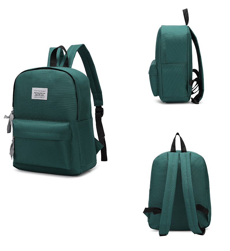Backpack Women Fashion Shoulderbags Solid Color Patchwork Sweet Girl Street School Bags Backpacks Zipper Design Casual Bags Backpack Women Fashion Shoulderbags Solid Color Patchwork Sweet Girl Street School Bags Backpacks Zipper Design Casual Bags