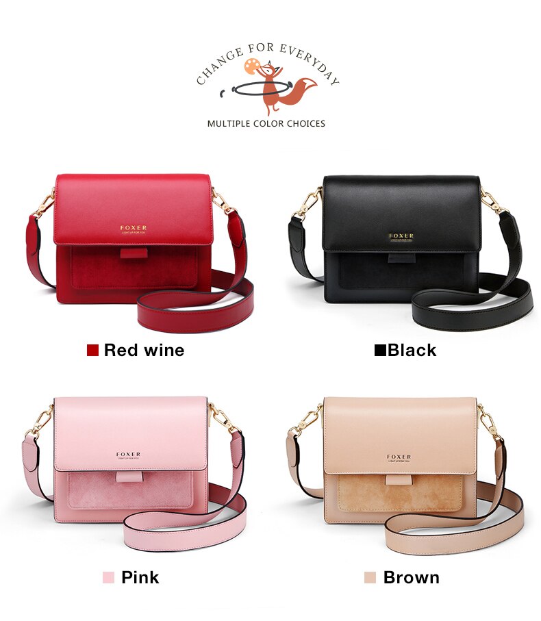 FOXER Women Crossbody Bag FOXER Women Crossbody Bag
