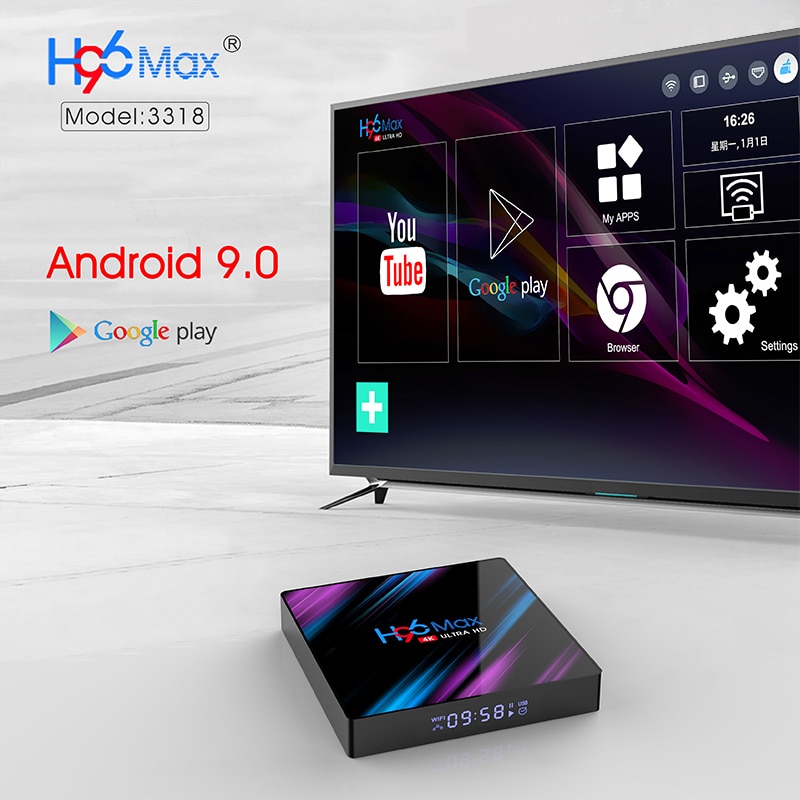 H96 MAX RK3318 Smart Android TV Box 16GB 32GB 64GB Media player 4K Wifi Netflix Set top Box Media Player Youtube Android 9.0 BOX H96 MAX RK3318 Smart Android TV Box 16GB 32GB 64GB Media player 4K Wifi Netflix Set top Box Media Player Youtube Android 9.0 BOX