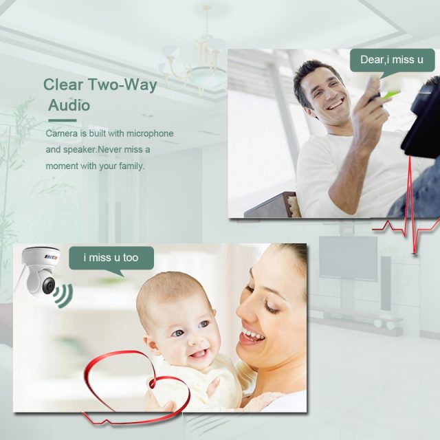 BESDER 1080P 720P Home Security IP Camera Two Way Audio Wireless Mini Camera Night Vision CCTV WiFi Camera Baby Monitor iCsee