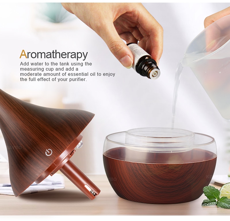 Wood Aromatherapy Air Humidifier Wood Aromatherapy Air Humidifier