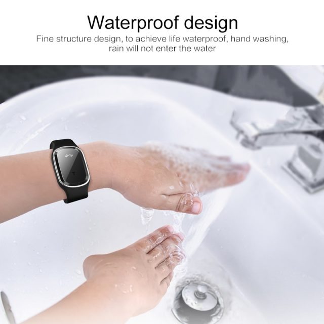 Ultrasonic Natural Mosquito Repellent Bracelet Waterproof Pest Insect Bugs Anti Mosquito Insect Bracelet Ultrasound Outdoor Kids