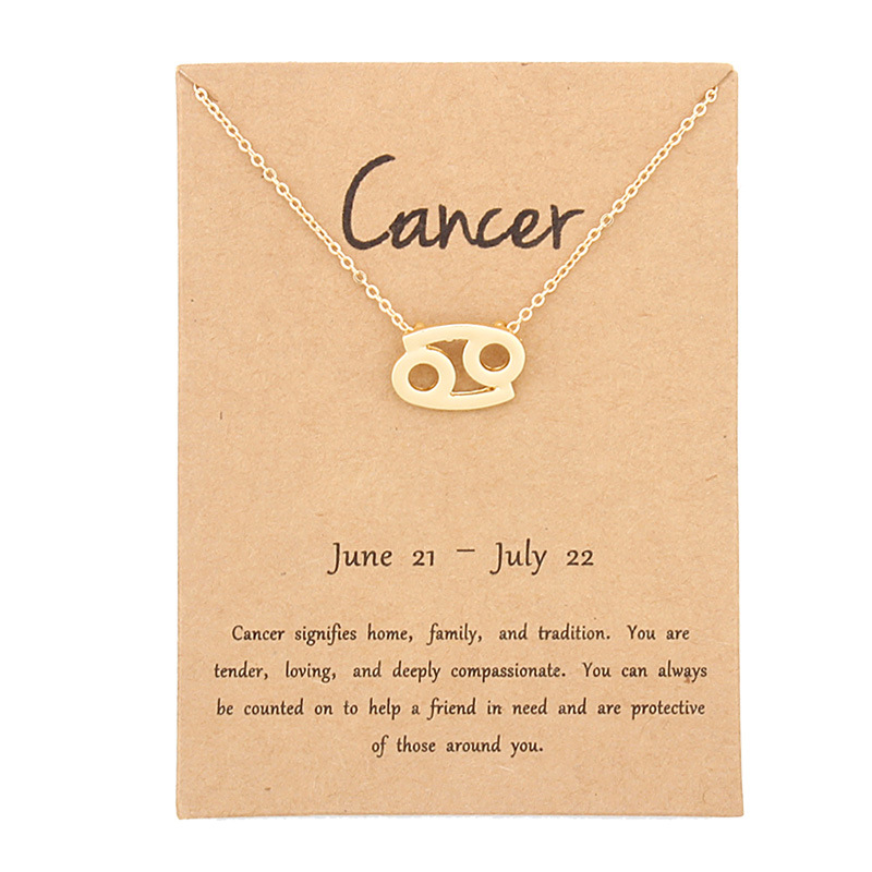 12 Constellation Zodiac Sign Pendant Necklace Gold Short Chain Choker Leo Libra Necklaces for Womens Girl Jewelry Birthday Gift 12 Constellation Zodiac Sign Pendant Necklace Gold Short Chain Choker Leo Libra Necklaces for Womens Girl Jewelry Birthday Gift